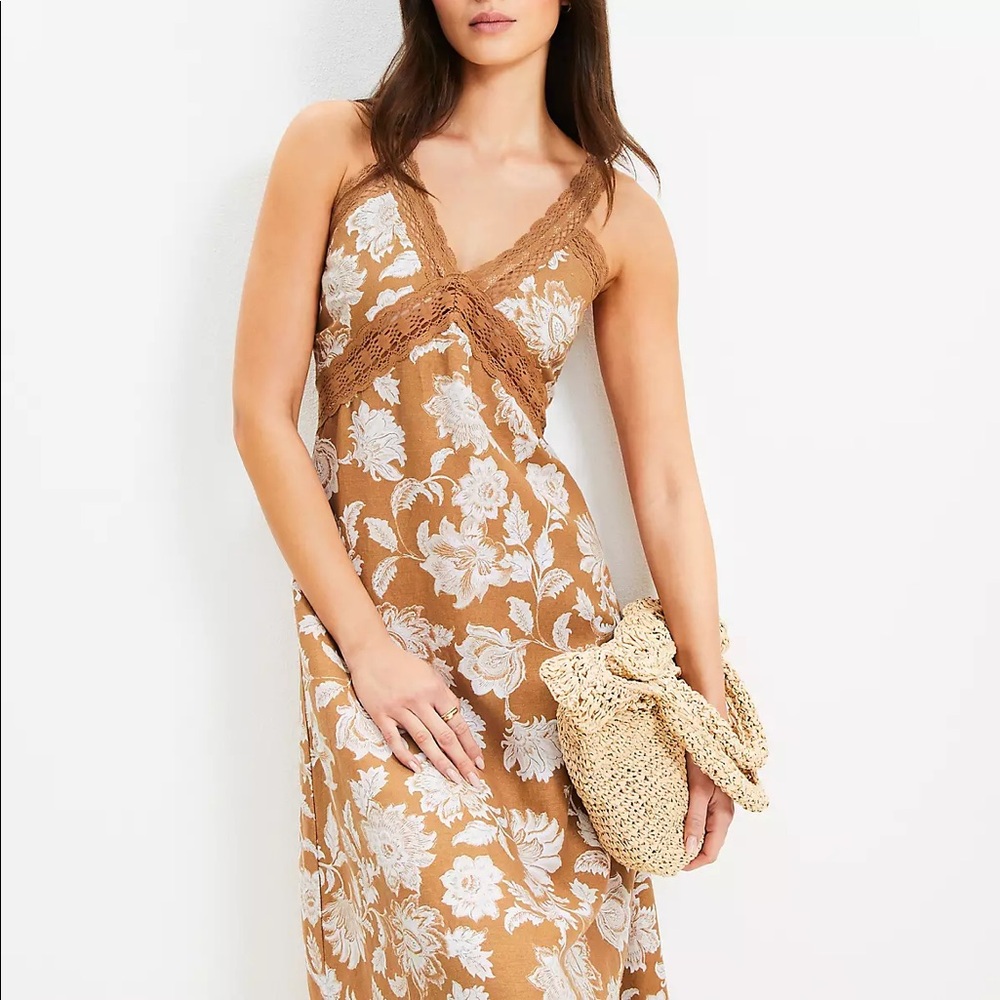 LOFT | Floral Lace Dress | NWT